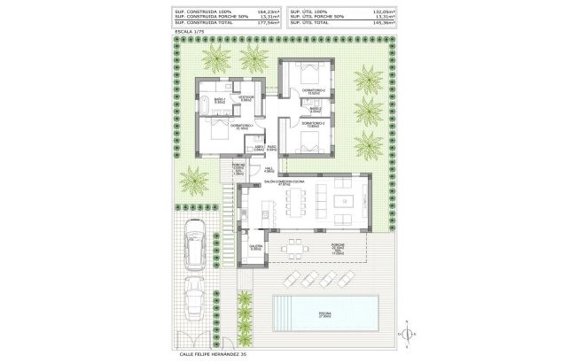 Nieuwbouw Woningen - Villa - Benijofar - Polideportivo