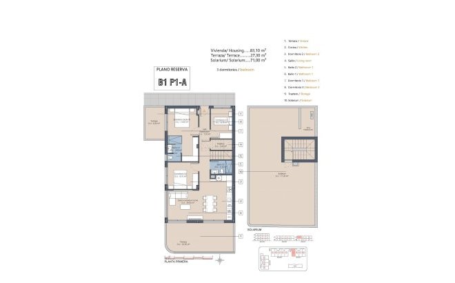 Nieuwbouw Woningen - Penthouse - Los Alcazares - Torre del Rame