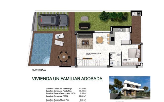 Nieuwbouw Woningen - Villa - Montesinos - La Herrada