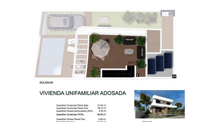 Nieuwbouw Woningen - Villa - Montesinos - La Herrada