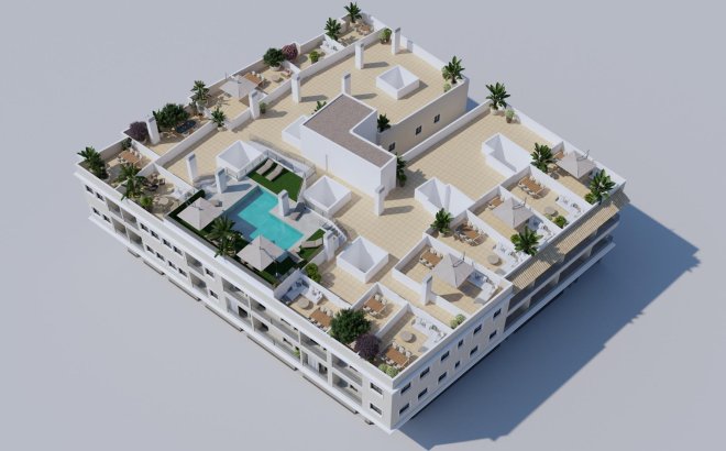 Nieuwbouw Woningen - Penthouse - Algorfa - Pueblo