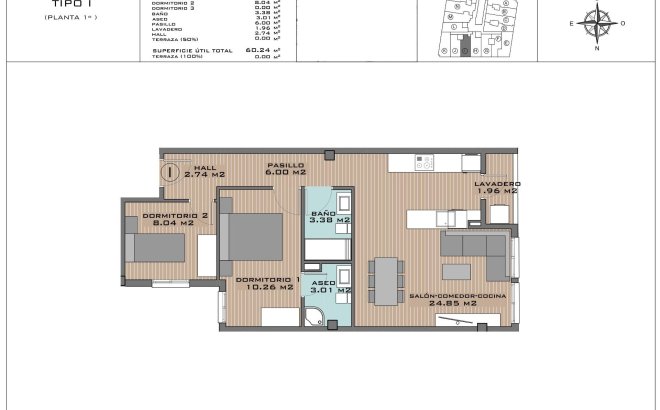 Nieuwbouw Woningen - Apartment - Algorfa - Pueblo