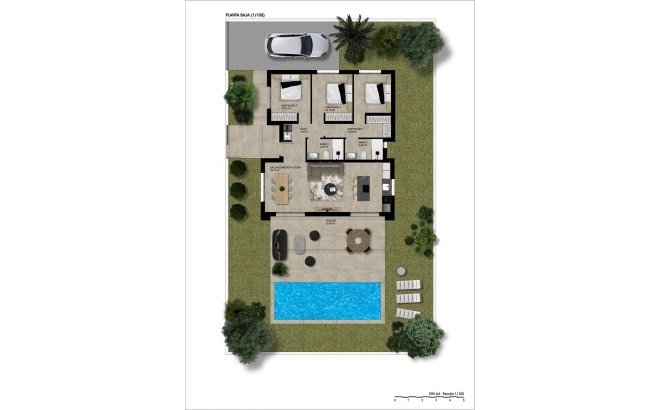 Nieuwbouw Woningen - Villa - Hondón de las Nieves - Urbaniz La Montañosa