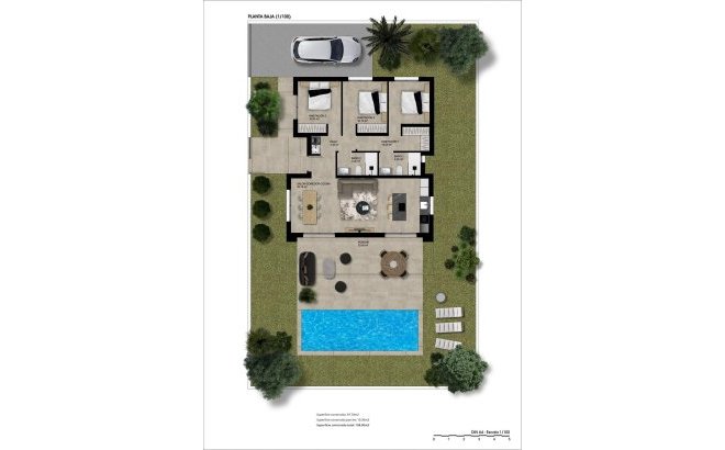 Nieuwbouw Woningen - Villa - Hondón de las Nieves - Urbaniz La Montañosa