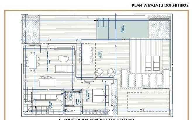 Nieuwbouw Woningen - Villa - Torre Pacheco - Roldán