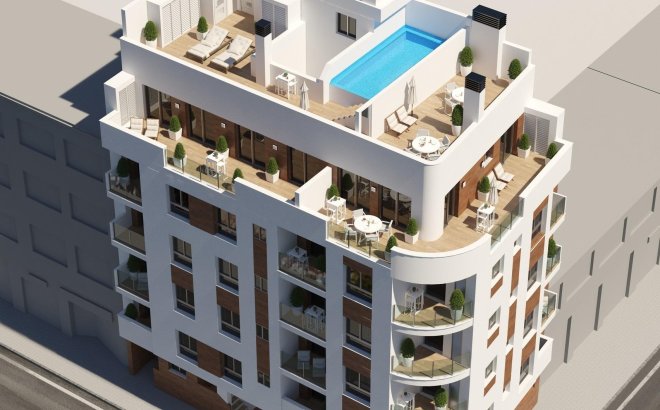 Nieuwbouw Woningen - Apartment - Torrevieja - Centro