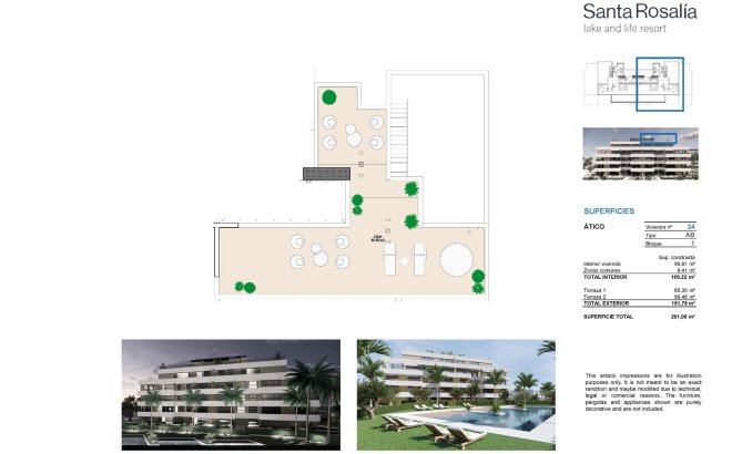 Nieuwbouw Woningen - Penthouse - Torre Pacheco - Santa Rosalia Lake And Life Resort