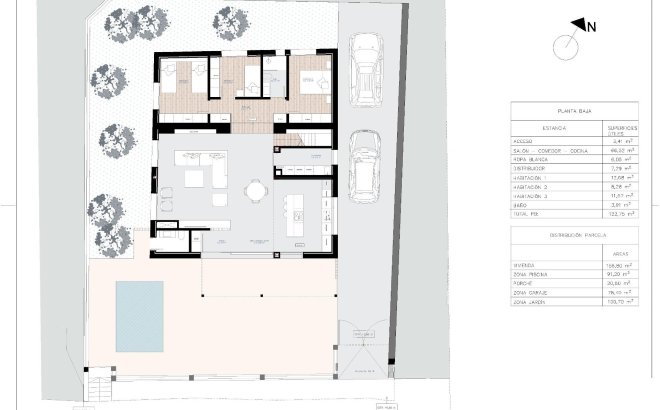 Nieuwbouw Woningen - Villa - Monforte del Cid - La Capitana