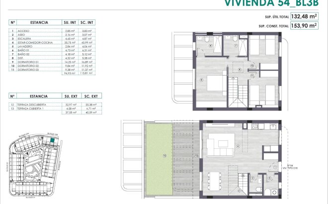 Nieuwbouw Woningen - Penthouse - Monforte del Cid - Alenda Golf