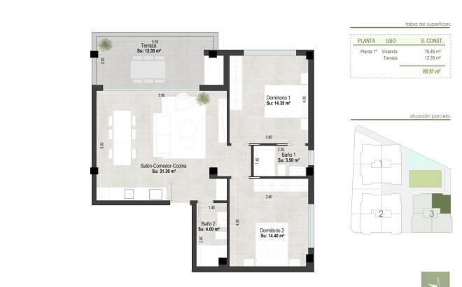 Nieuwbouw Woningen - Apartment - San Pedro del Pinatar - Centro