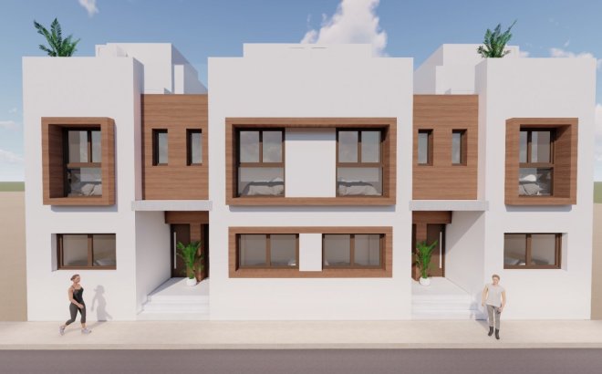 Nieuwbouw Woningen - Town House - San Javier - pueblo