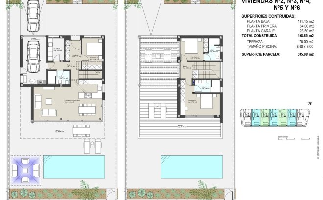 Nieuwbouw Woningen - Villa - Torre Pacheco - Roldán