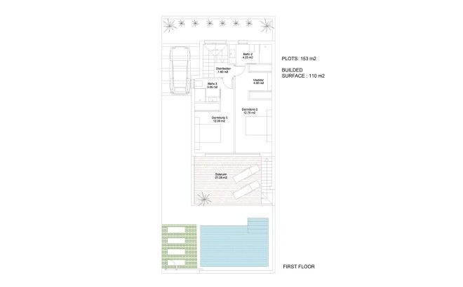 Nieuwbouw Woningen - Villa - San Javier - Parque de los leones