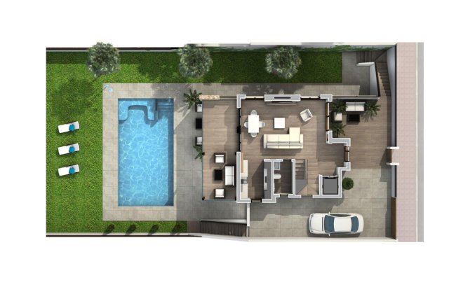 Nieuwbouw Woningen - Villa - Rojales - Golf La Marquesa (Ciudad Quesada)