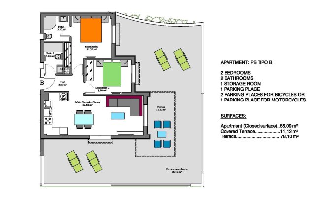 Nieuwbouw Woningen - Apartment - Orihuela Costa - Las Filipinas