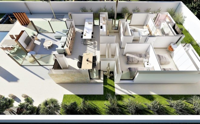 Nieuwbouw Woningen - Villa - San Fulgencio - El Oasis