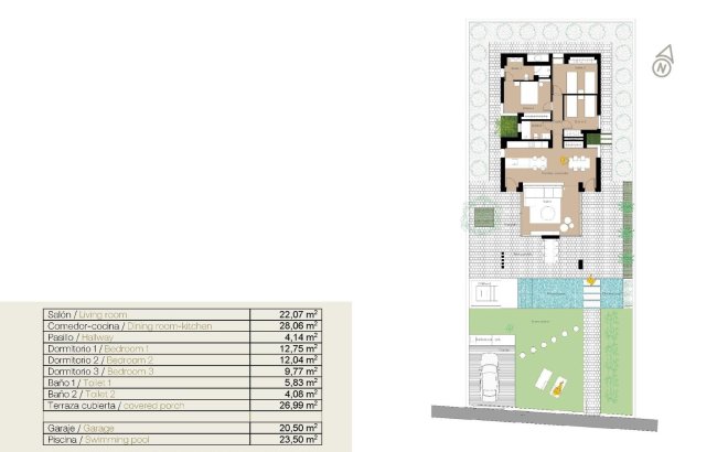 Nieuwbouw Woningen - Villa - San Fulgencio - El Oasis