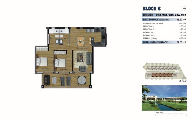 Nieuwbouw Woningen - Apartment - Los Alcazares - La Serena Golf