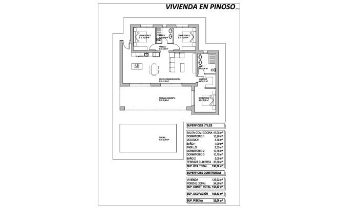 Nieuwbouw Woningen - Villa - Pinoso - Lel