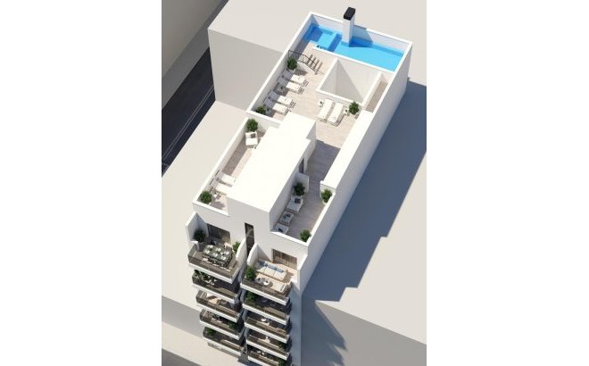 Nieuwbouw Woningen - Penthouse - Torrevieja - Playa de El Cura