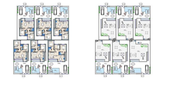 Nieuwbouw Woningen - Villa - Torre Pacheco - pueblo