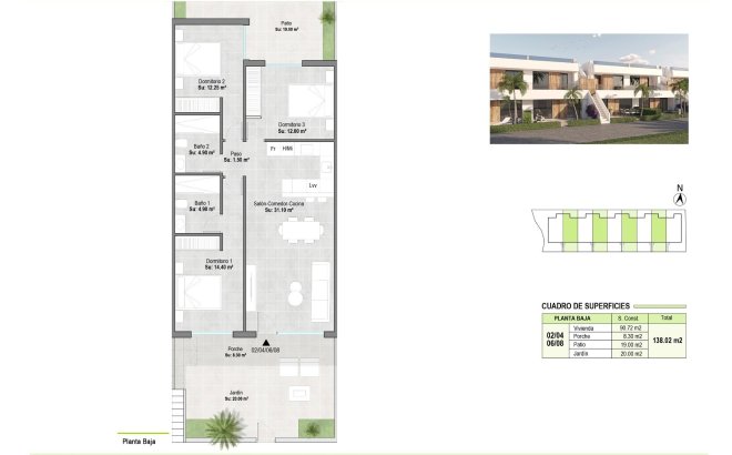 Nieuwbouw Woningen - Bungalow - Alhama De Murcia - Condado De Alhama