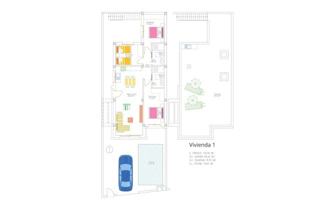 Nieuwbouw Woningen - Villa - San Javier - pueblo