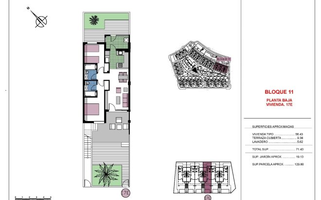 Nieuwbouw Woningen - Bungalow - Pilar de la Horadada - Mil Palmeras