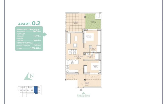 Nieuwbouw Woningen - Apartment - Los Alcazares - Serena Golf