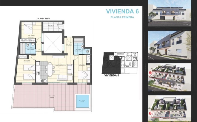 Nieuwbouw Woningen - Penthouse - Pilar de la Horadada - pueblo