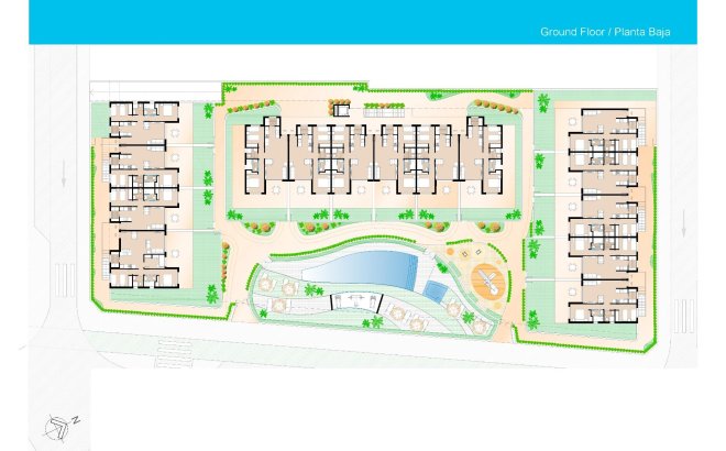 Nieuwbouw Woningen - Bungalow - Pilar de la Horadada - Polideportivo