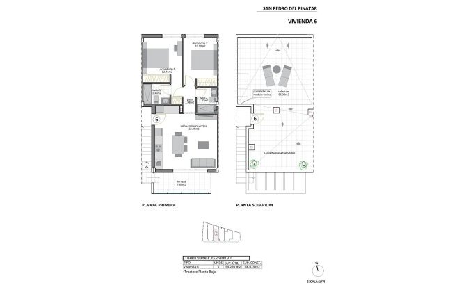 Nieuwbouw Woningen - Bungalow - San Pedro del Pinatar - Los Cuarteros