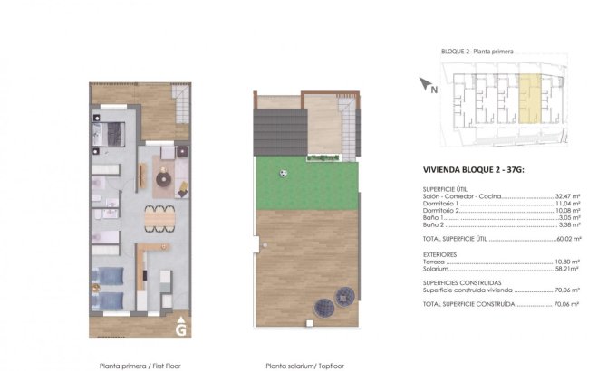 Nieuwbouw Woningen - Bungalow - Pilar de la Horadada - pueblo