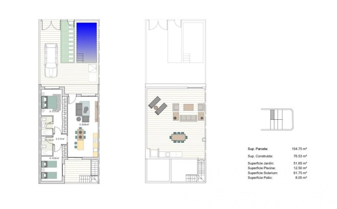 Nieuwbouw Woningen - Town House - San Javier - Parque del doce