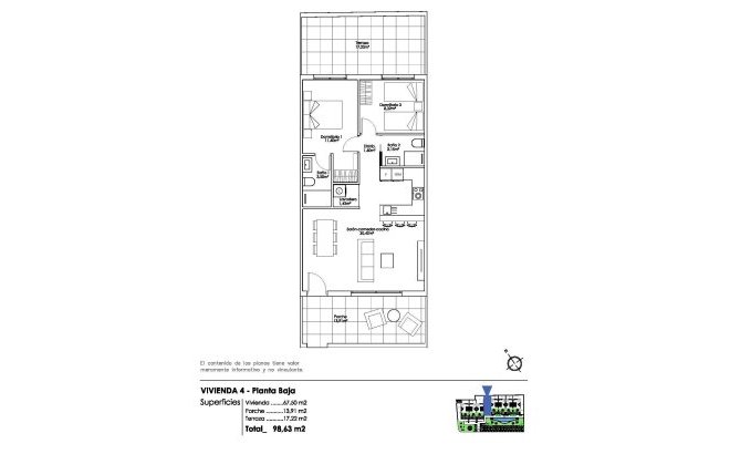 Nieuwbouw Woningen - Bungalow - Pilar de la Horadada - Parque Ramon eugenio Escudero