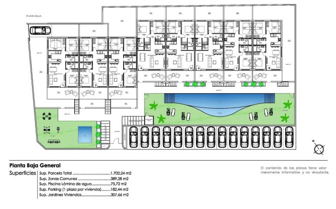 Nieuwbouw Woningen - Bungalow - Pilar de la Horadada - Parque Ramon eugenio Escudero