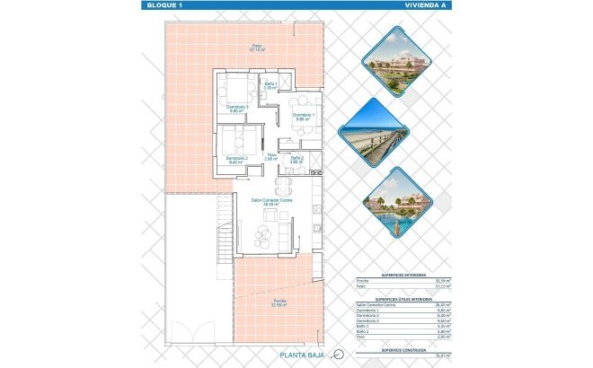 Nieuwbouw Woningen - Bungalow - Pilar de la Horadada - Lo Monte