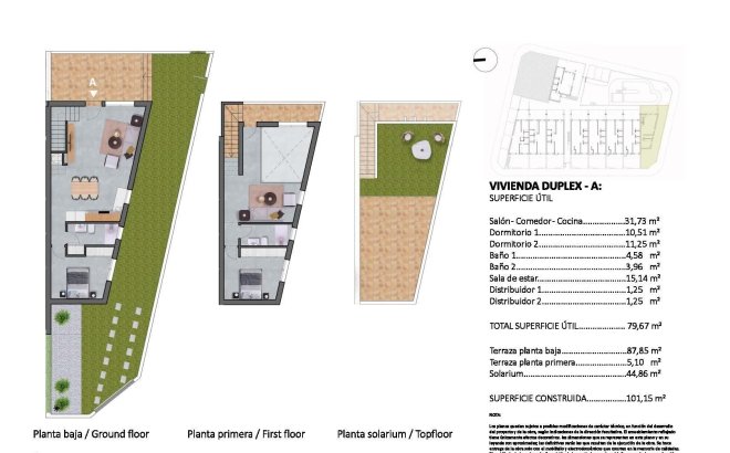 Nieuwbouw Woningen - Town House - Pilar de la Horadada - pueblo