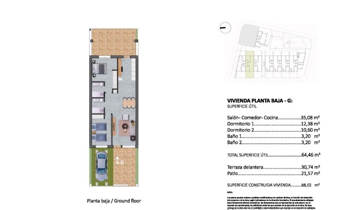 Nieuwbouw Woningen - Bungalow - Pilar de la Horadada - pueblo