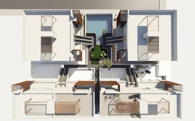 Nieuwbouw Woningen - Bungalow - Pilar de la Horadada - pueblo