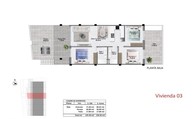 New Build - Bungalow - Pilar de la Horadada - pueblo