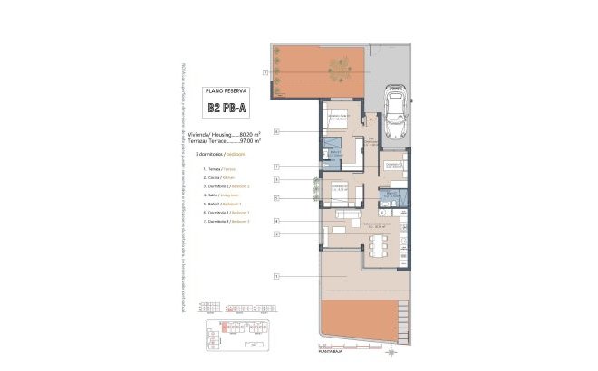 Nieuwbouw Woningen - Bungalow - Los Alcazares - Serena Golf
