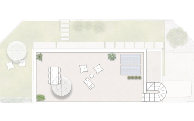 Nieuwbouw Woningen - Villa - Pilar de la Horadada - pueblo