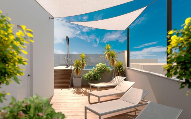 Nieuwbouw Woningen - Penthouse - Torrevieja - Playa del Acequión