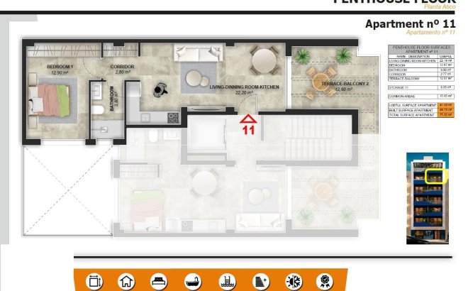 Nieuwbouw Woningen - Penthouse - Torrevieja - Playa del Acequión