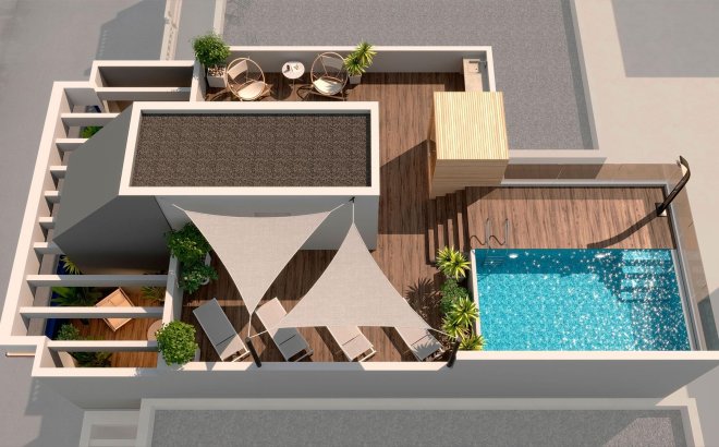 Nieuwbouw Woningen - Apartment - Torrevieja - Playa del Acequión