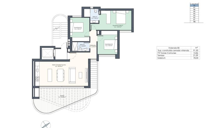 Nieuwbouw Woningen - Penthouse - Guardamar del Segura - Avenida del Puerto