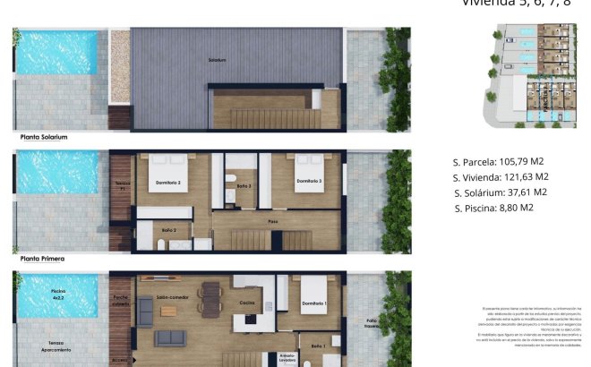 Nieuwbouw Woningen - Town House - Pilar de la Horadada - Lo Monte