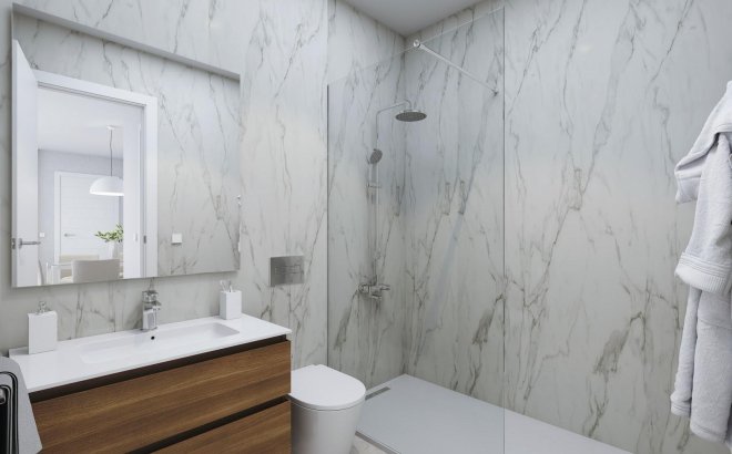 Obra nueva - Bungalow - Puerto de Mazarron - Playa Negra