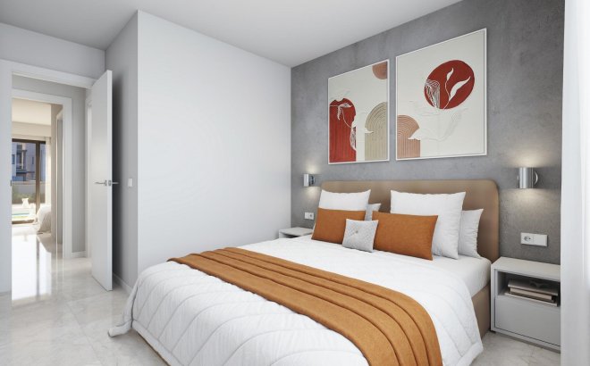 Obra nueva - Bungalow - Puerto de Mazarron - Playa Negra